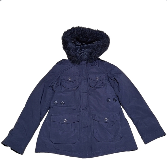 Banana Republic puffer hooded down jacket size S - Picture 2 of 11